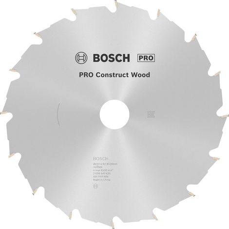 1x Lame de scie circulaire filaire PRO Construct Wood (1/5)