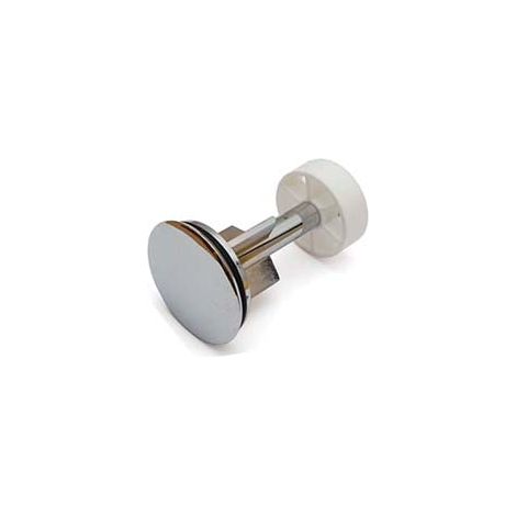 TAPPO SALTARELLO IN ABS CROMATO PER BIDET Ø MM.36,5- - 1 ø mm.36,5 - 10 pezzi