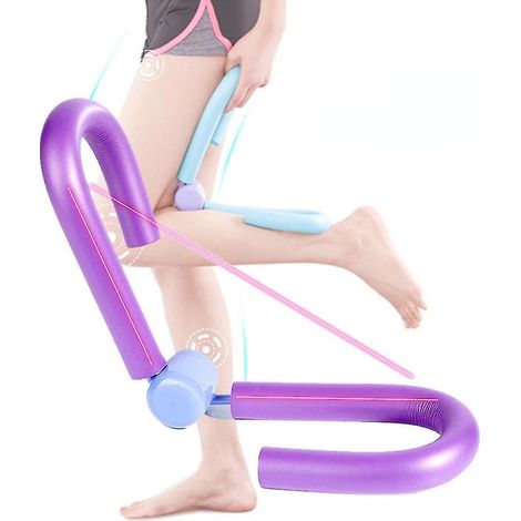 Purple Gym Thigh Master Beinmuskeltrainingsgerät, ideal für das Training der Bein-, Oberschenkel-, Arm-, Brust- und Taillenmuskulatur zu Hause. (1/5)