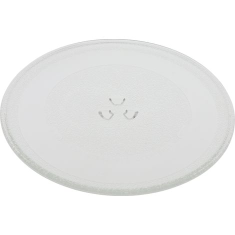 Piatto in vetro 255mm universale per forno a microonde Delonghi LG AEG Electrolux ecc. (1/2)