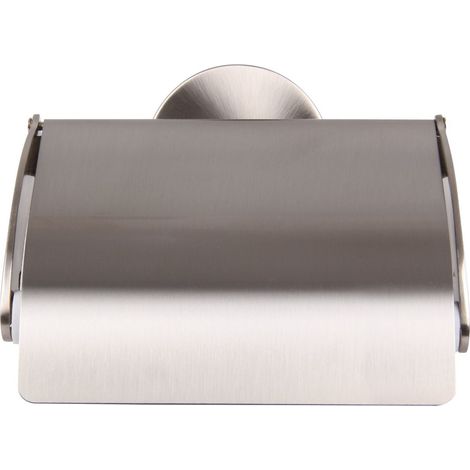 Fackelmann FUSION Toilettenpapierhalter Edelstahl Optik mit Befestigungsmaterial"-"86960 (1/3)