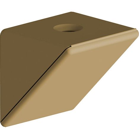 Taquet d'assemblage simple beige - lot de 12 pièces