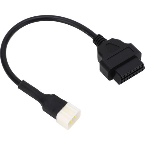 Câble diagnostic OBD2 6 broches vers 16 broches adaptateur lecteur code OBD pour BENELLI TNT 135 25 300 DELPHI (1/5)