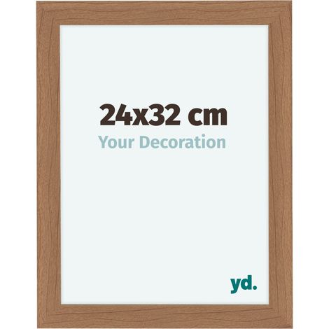 yd. - Cadre photo 24x32 - Noyer clair - MDF - Como (1/5)