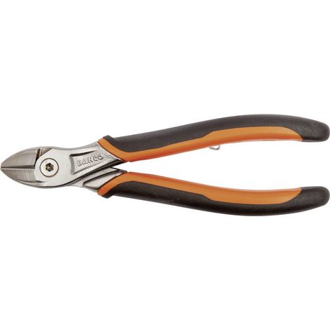 Bahco Pince Coupante Professionnelle 180 mm Noir Orange Argent (1/3)