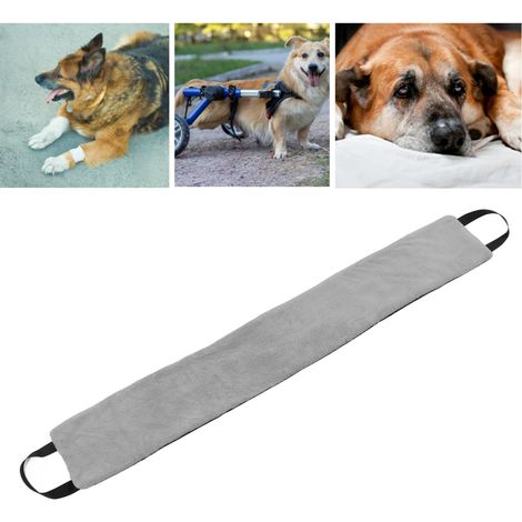 Ceinture d'aide à la promenade pour animaux, harnais d'assistance pour la promenade des chiens, ceinture d'aide pour handicap des pattes arrière, ceinture d'aide à la marche postopératoire, grise (1/5)