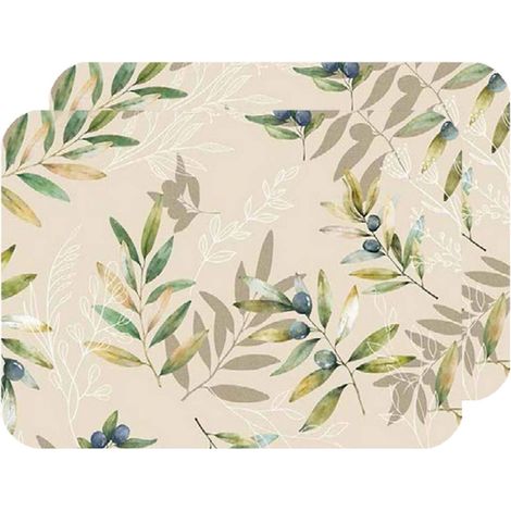 Lot de 2 sets de table motif provençal OLIBA (1/3)