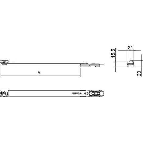 PROFIL D'ETANCHEITE MONTANT CENTRAL K-15799-24-0-1