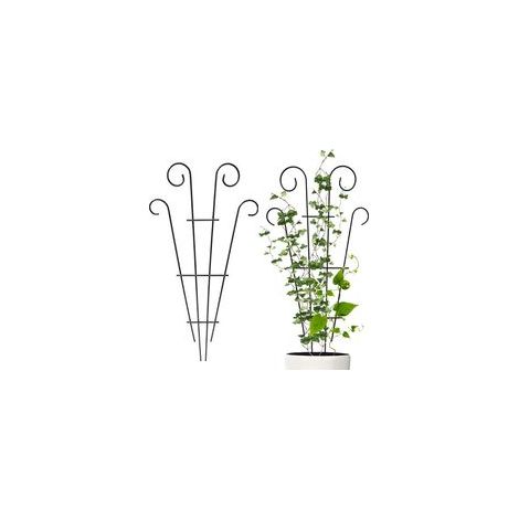 Treillis pour plantes grimpantes, tuteurs de jardin pour une utilisation intérieure et extérieure, pour plantes grimpantes, fleurs et légumes, 2 pièces (1/5)