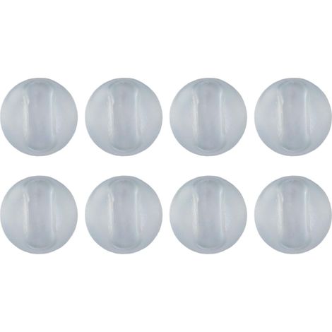 Lot de 8 protections sol antidérapantes pour pieds meubles en épingle (1/5)
