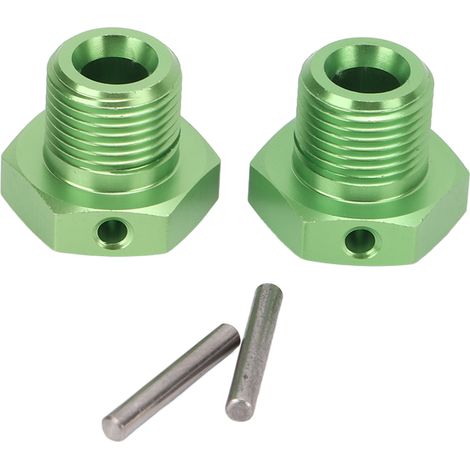 Adaptateur de moyeu hexagonal 17mm en alliage d'aluminium avec goupille pour ARRMA 1/8 - Pièce de rechange RC (1/5)