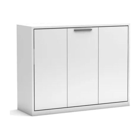 Cama plegable blanco 150x200cm (1/5)