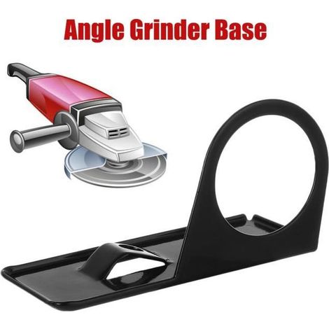 6 pièces tournevis, meuleuse d'angle en métal réglable, support de base protecteur pour bricolage et atelier