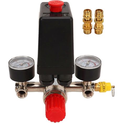Automatisches und präzises Druckschalter-Regelventil für Luftkompressoren, 0 bis 180 PSI