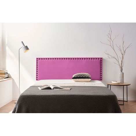 Cabecero Tapizado MODENA Acualine 90x55x8 cm - FUCSIA - Moonia (1/5)