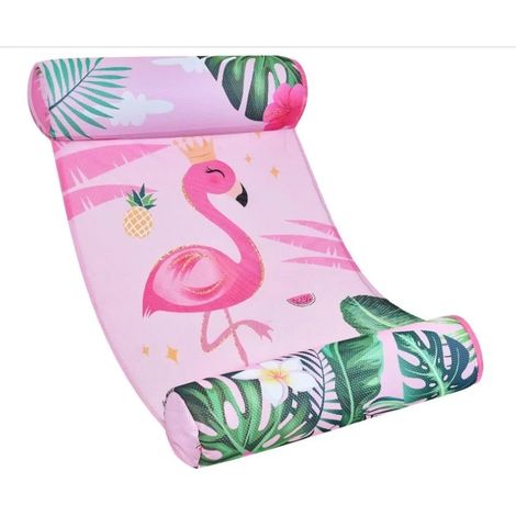 Hamac gonflable de piscine polyvalent, matelas flottant confortable pour baignade, détente et loisirs aquatiques, idéal piscine, été, fête et activités en plein air (1/5)