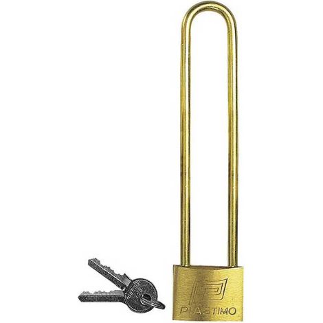 Candado Plastimo long shank resistente a la intemperie 150 mm