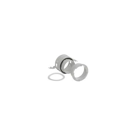 Vaillant Adaptateur de raccordement droit pour le raccordement d'un tuyau d'air flexible, 0020180883