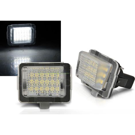 Paire feux de plaque Mercedes W204/W205/W212/W221/W222/C117 LED-41062774 (1/4)