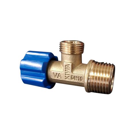 RUBINETTO MASCHIO 1/2X3/8 SENZA DADO- 1/2 x 3/8- ALBER- pezzi 1