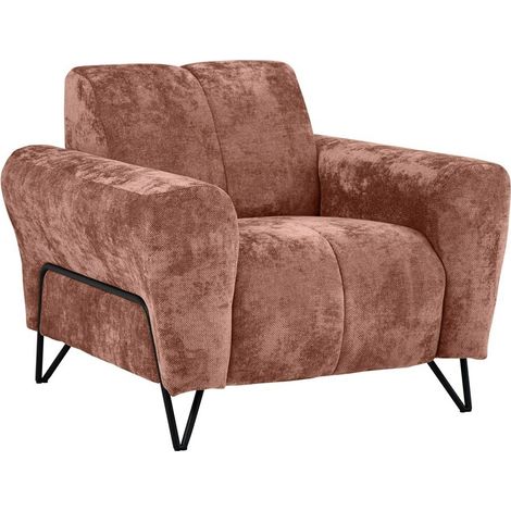 Sillón Avicava 103, Vega 08, 83x100x98cm, Tapiz, Patas: Metal, 0 (1/5)