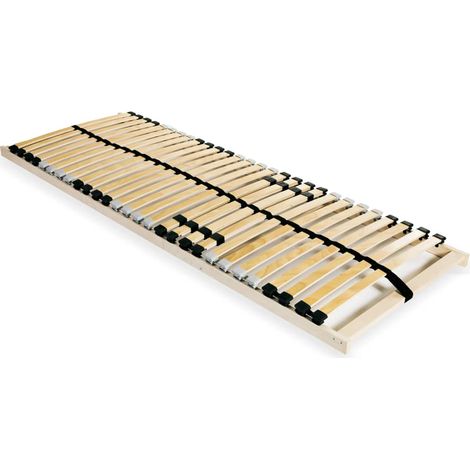 Lattenrost mit 28 Latten 7 Zonen 90x200 cm