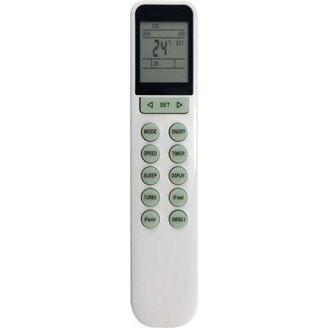 Remplacer la Télécommande YKR-N/301E pour la Télécommande de Climatiseur AUX Kelvinator Airton