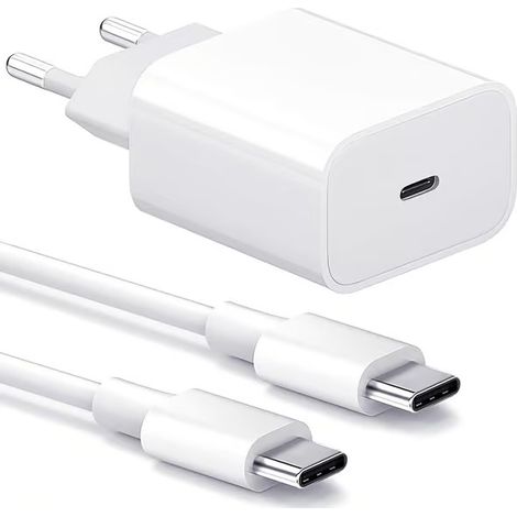 Chargeur pour iPhone 15/16 - Chargeur rapide 25 W USB-C (1/2)