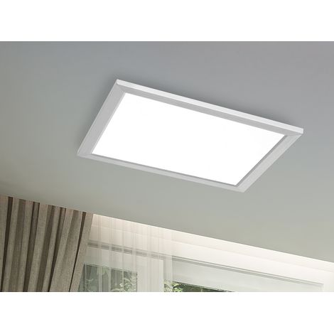 Kleine LED Deckenleuchte PHOENIX extrem flach dimmbar, Quadrat 30cm (1/5)
