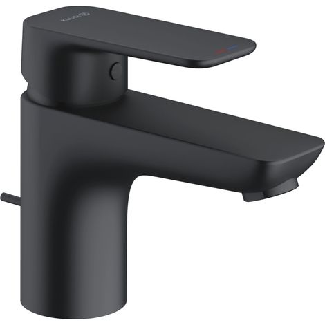 KLUDI PURE&STYLE Waschtisch-Einhandmischer, Auslaufhöhe 75mm, mit (1/4)