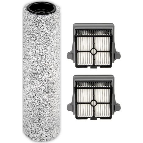 CYRILL – 【Versione 2, Rimovibile】 (3 pezzi) Spazzola rotante S7 Pro e filtri HEPA compatibili con gli aspiraliquidi Tineco Floor One S7 Pro, Floor One S6 (senza manico) (1/5)