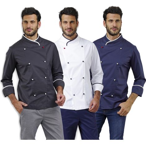Chaqueta de cocinero Siggi Floyd - M - Bianco