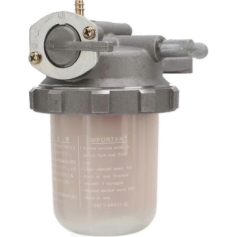 Filtre à carburant pour tracteur Kubota, référence 1552143015, compatible avec le modèle L2900DT. (1/5)