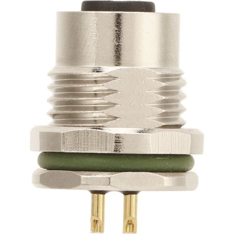 Connecteur femelle M12 4 broches type A, prise panneau 4 cœurs pour capteurs et actionneurs, lot de 4 pièces (1/5)