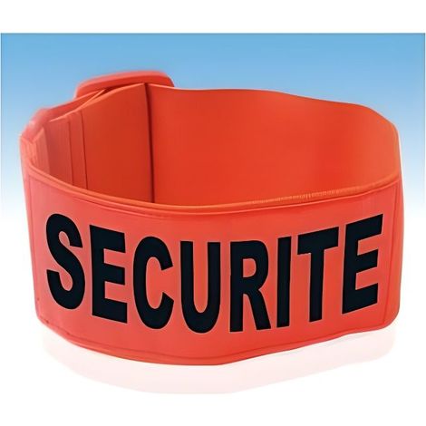 Brassard Fluo SECURITE.
