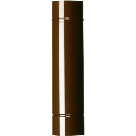 Save TUBO PER STUFA A LEGNA PORCELLANATO CLASSIC Col. Marrone  Ø cm. 8x 50 12 PZ
