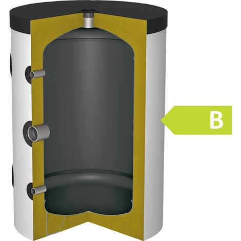 Solarbayer Pufferspeicher P100 Heizungspufferspeicher Wärmepumpen Kältespeicher (1/3)