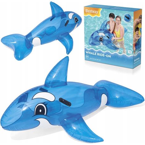 Colchón de agua hinchable Bestway BLUE DELPHIN 157x94cm 41037 (1/5)