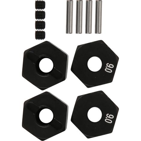 Pièce de rechange pour moyeu hexagonal de roue, compatible avec SCX10 90046 90047 RR10 RC Crawler, 9,0 mm (1/5)