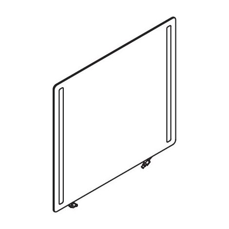 HEWI 801.01.E02 Miroir composite LED plus (1/2)