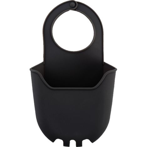 Poche de rangement égouttoir silicone noir (1/4)
