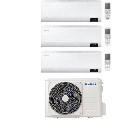 Samsung Climatizzatore Trial Split Cebu 9+9+12 con AJ052TXJ3KG/EU Inverter Wi-Fi Classe A++