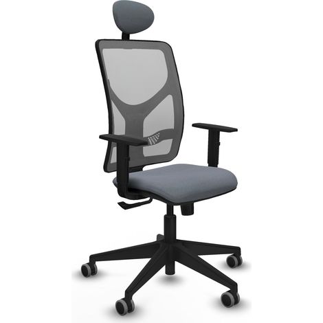 Silla de oficina piqueras y crespo Motilla negro reposacabezas (1/2)