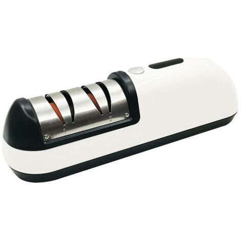 Aiguiseur de Couteaux de cuisine丨Aiguiseur Electrique de Couteau 2 en 1, Affûteur à Deux Niveaux, Outils de Cuisine pour Réparer et Restaurer les Lames