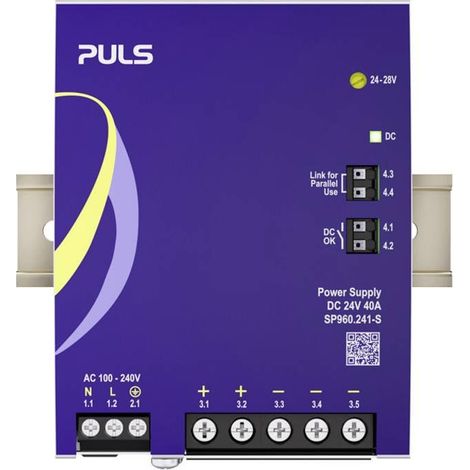 PULS SP960.241-S Alimentatore per guida DIN 24 V/DC 40 A 960 W Num. uscite:1 x Contenuto 1 pz. (1/3)