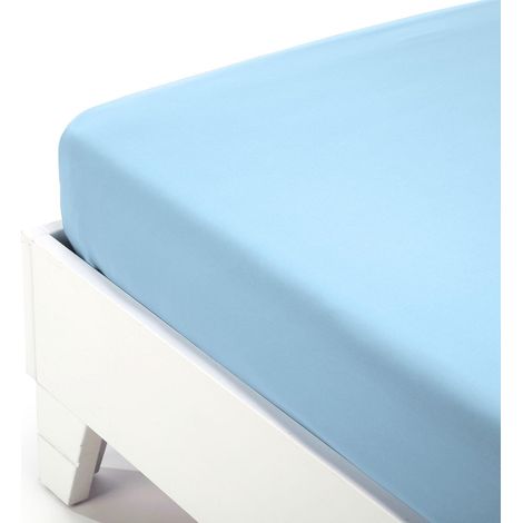 Drap Housse Coton – Drap Doux, Respirant et Durable, Lavable, disponible en 90x200, 130x200 et 180x200 cm - Linge de Lit (1/2)