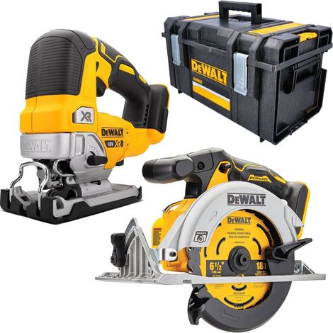 DeWalt DCS334N DCS565N 18v XR Cordless Brushless Jigsaw Circular Saw 165mm Bare