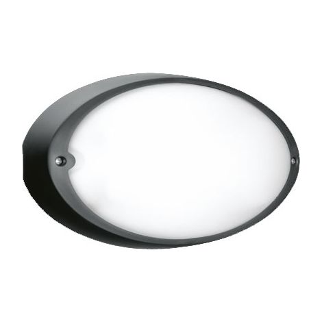 Plafoniera LED Airy ovale 300 IP54 grigio Lombardo LB82122 (1/4)