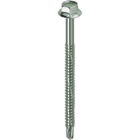 SC TIRAFONDO AUTOPERFORANTE TE 6,3X 30MM 20PZ CHROM KOVERVIT DX- MUSTAD- 5,0 pz