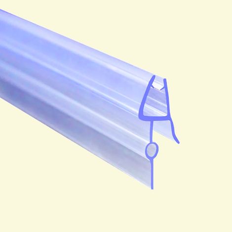 Junta de estanqueidad, goma para la mampara de espesor de 8mm, longitud de 90cm (1/2)